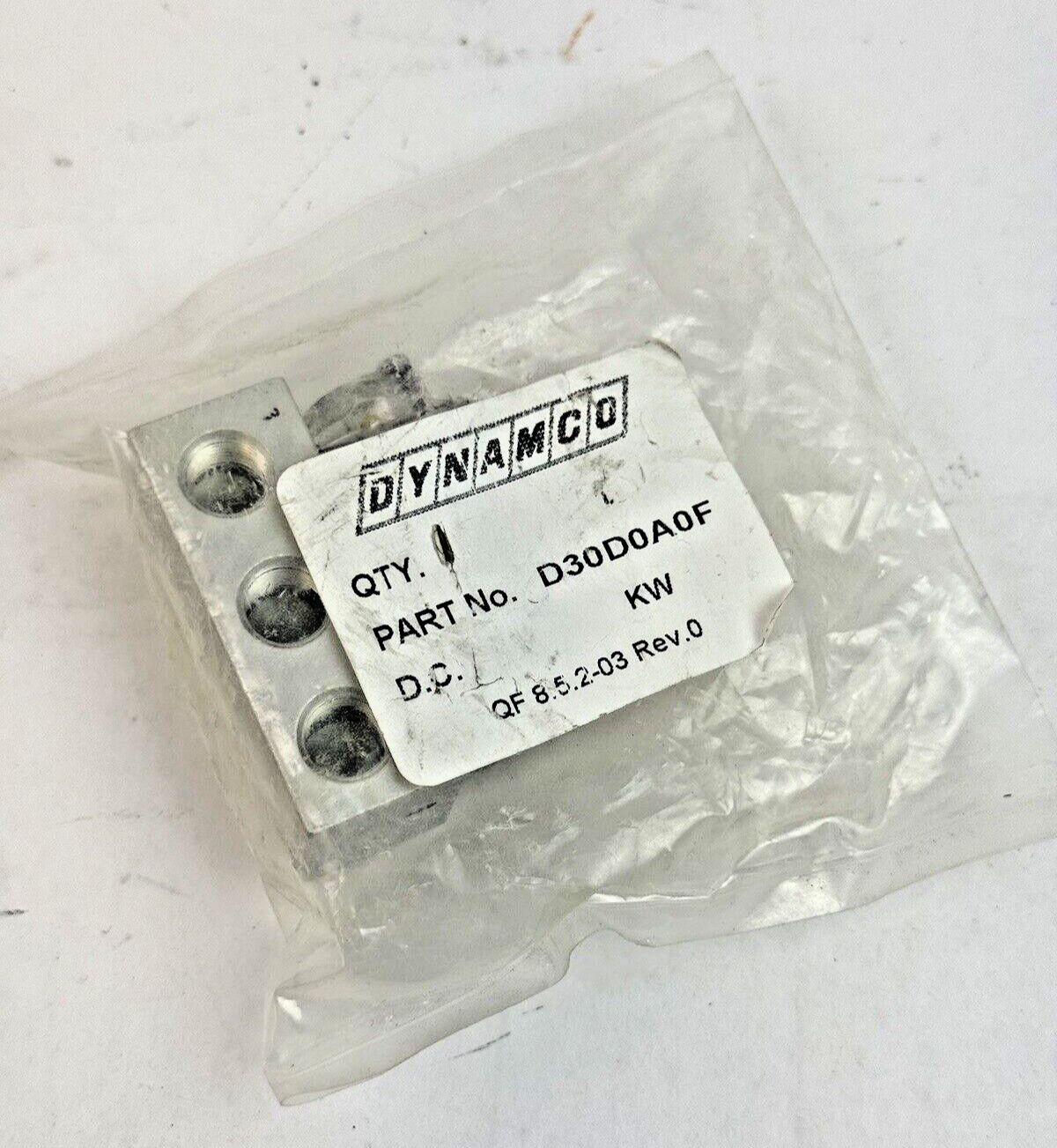 DYNAMCO - D30D0A0F - DOUBLE AIR PILOT CONTROL VALVE - 1/8" NPT - 2594-0 - NEW