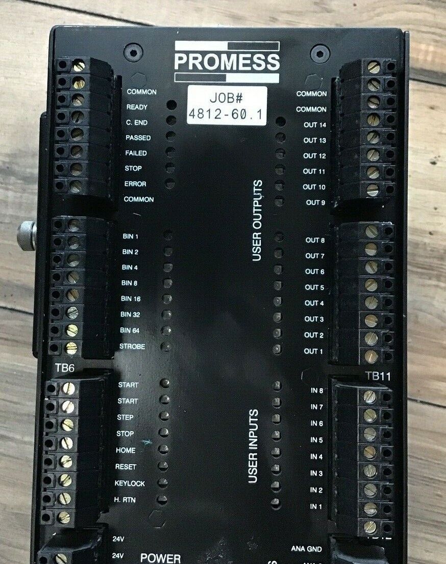 PROMESS 1906901486 EMAC CONTROLLER 1-2 AXIS V2.1 240VAC 50-60HZ 1A 24VDC