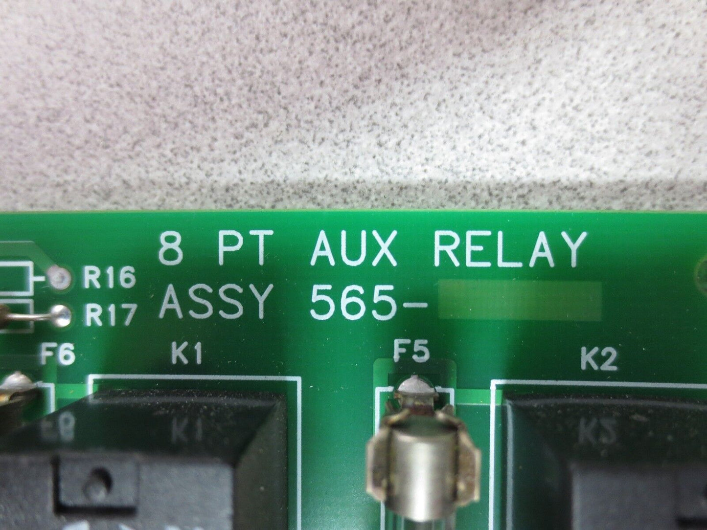 SIMPLEX 565-045 8-PT AUXILIARY RELAY BOARD