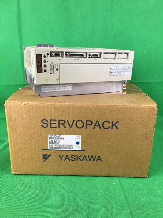 YASKAWA FSP-30AMC SERVOPACK 0-230V 3PH 24 AMP AC SERVO DRIVE AMPLIFIER