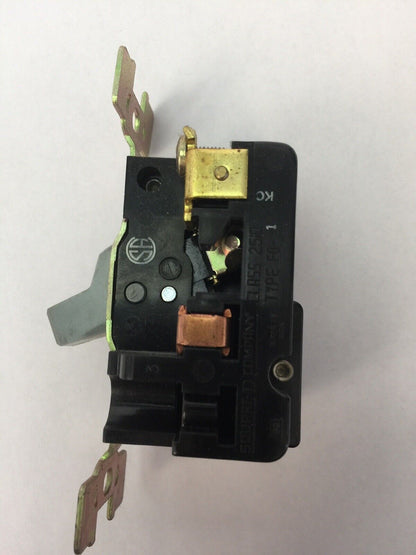 SQUARE D 2510 FO-1 MANUAL STARTER 1HP 115-230VAC 3/4HP 115-230VDC