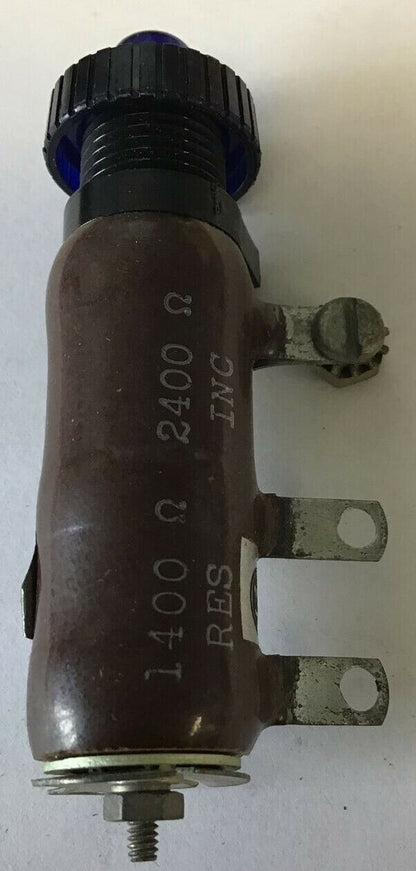 WESTINGHOUSE 449D187G80 TYPE EZC MINALITE 125V BLUE LENS