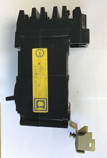SQUARE D FA22015AC CIRCUIT BREAKER 240VAC/250VDC 2POLE