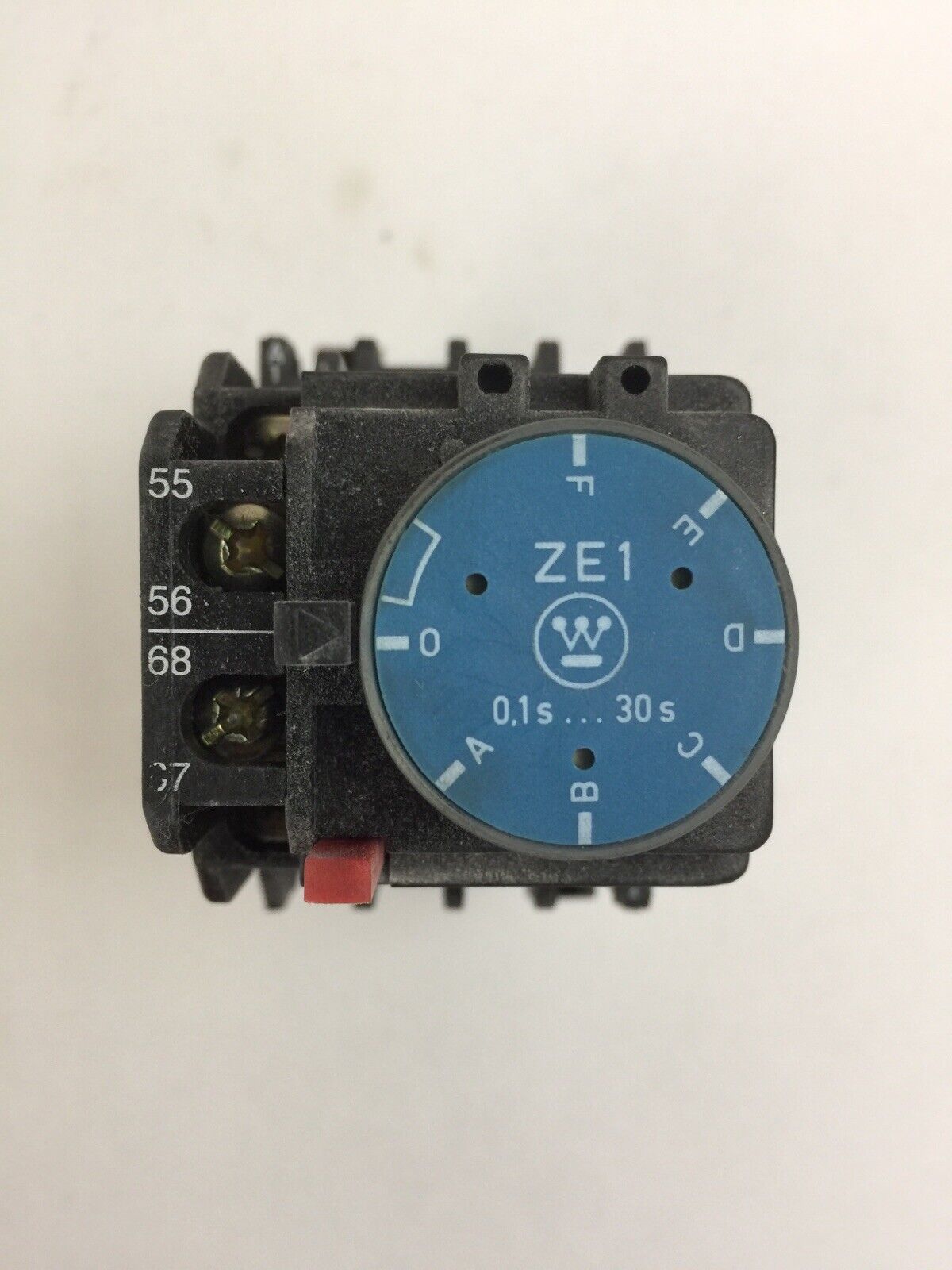 WESTINGHOUSE DSPTON-30A MODEL A PNEUMATIC TIMING RELAY 6P 0.1-30 SEC COIL 120V