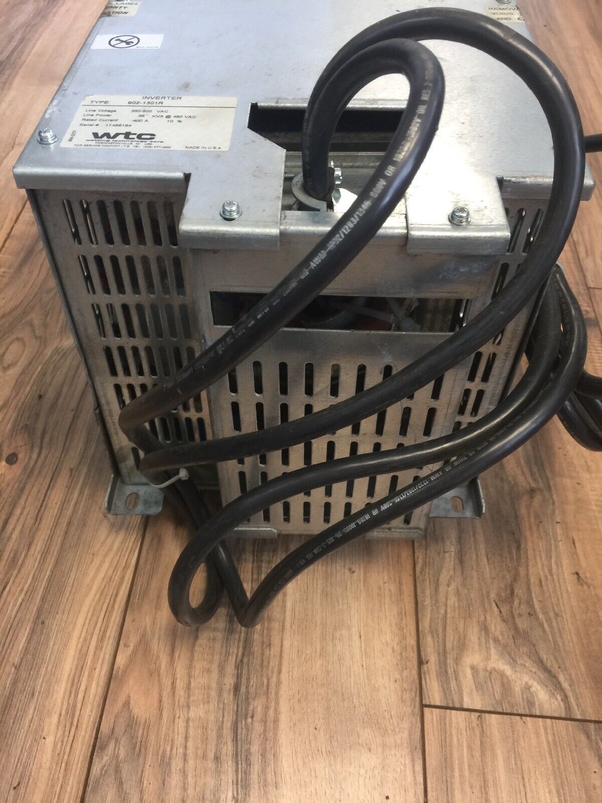 WELDING TECHNOLOGY 902-1301R GEN6 MFDC INVERTER 350-500 VAC 36 KVA@480 VAC 400 A