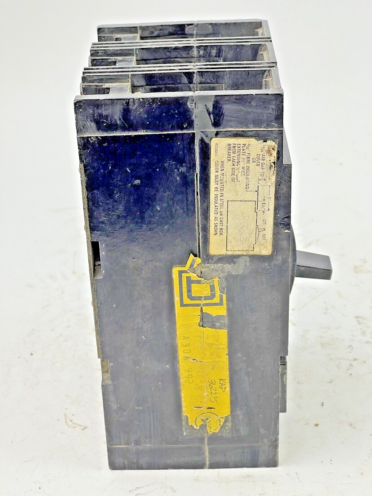 SQUARE D - KAP-36225 - CIRCUIT BREAKER - 225 AMP, 3 POLE, 600 VAC