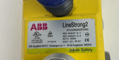 ABB 2TLA050202R1332 LINESTRONG2 SAFETY BUTTON 230V 3A