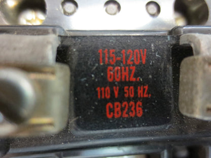 ALLEN-BRADLEY 500F-BOD93 RELAY Ser B, SIZE 1, 120V COIL w/ CB236 - w/ 595-A