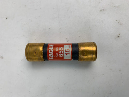 Eagle Electric Cartridge 655-15-BOX 15A 250V Fuse "Lot of 10"