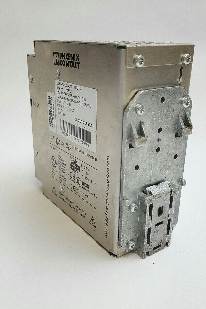 Phoenix Contact Quint Power Supply QUINT-PS-100-240AC/24DC/5