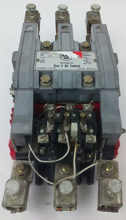 WESTINGHOUSE GCA530 AC CONTACTOR, 200/230V@100HP, 460/575V@200HP, 120V COIL,USED