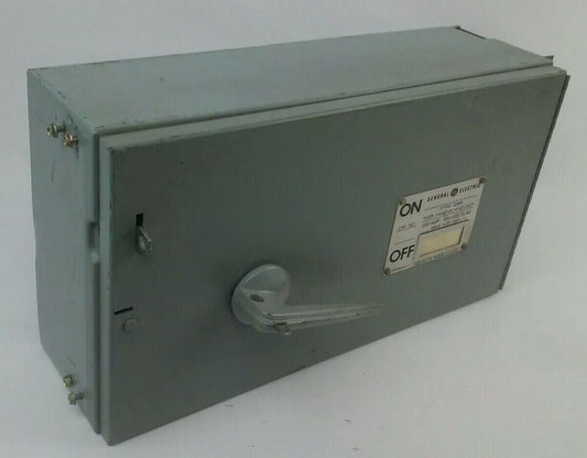 GE TYPE QMR THFP364 MODEL 1 TYPE 1 FUSIBLE PANELBOARD SWITCH 200A 3P 600V 150HP