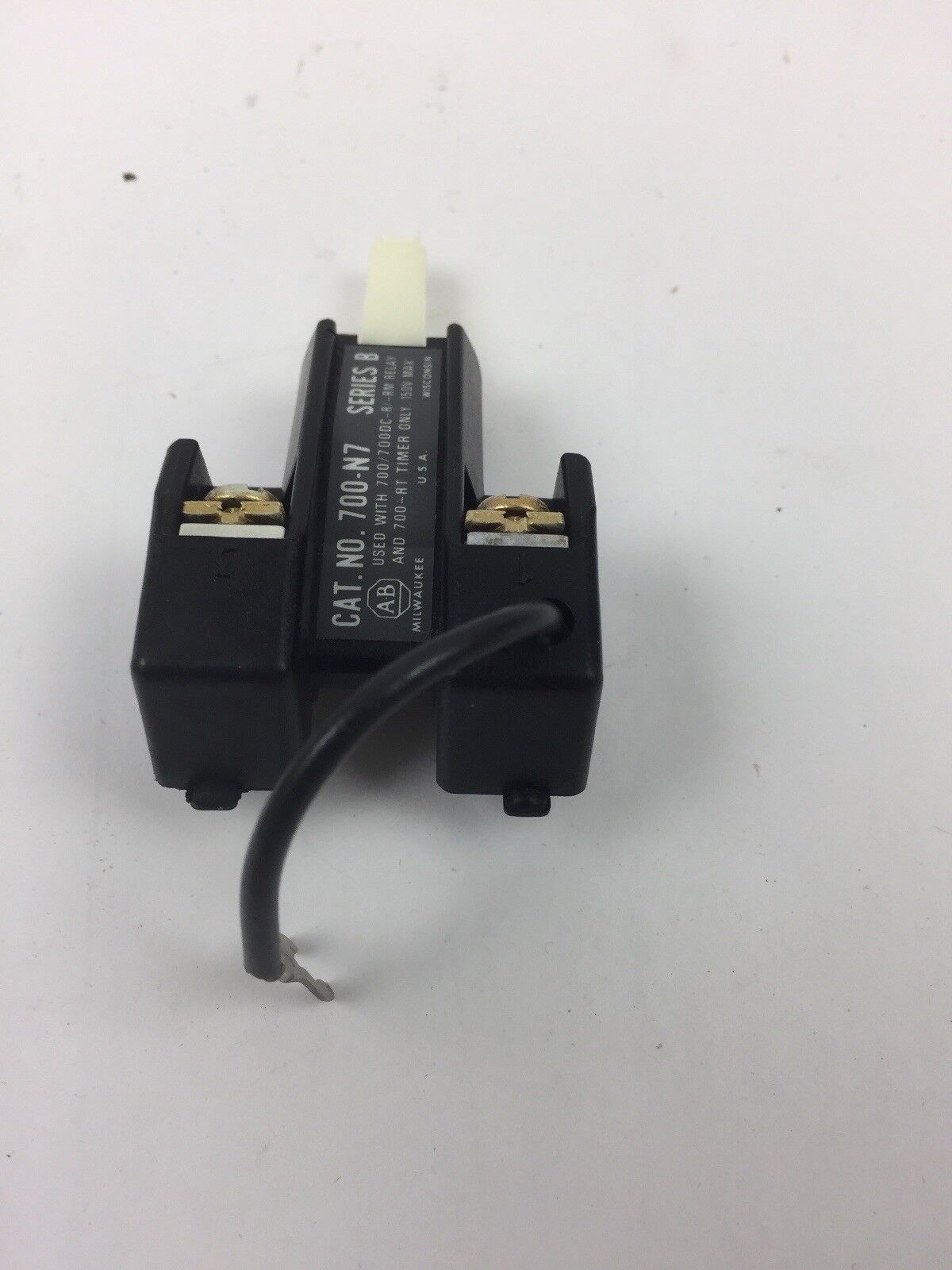ALLEN BRADLEY 700-N7 MANUAL ACTUATOR TYPE R-RM-RT-RTR RELAY