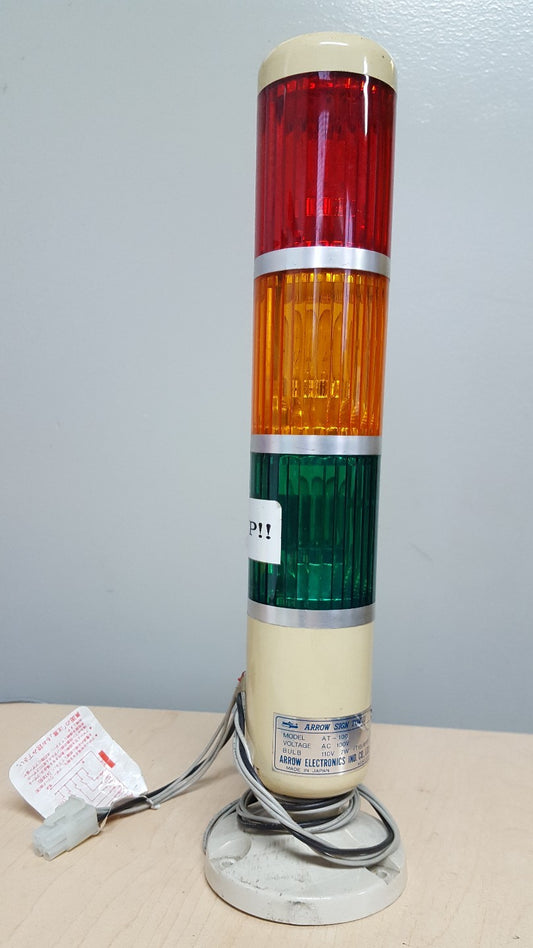 Arrow Sign Tower P/N: AT-100, Red, Amber & Green