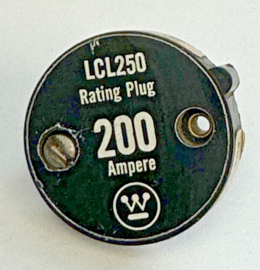WESTINGHOUSE - LCL 250 200A - RATING PLUG - 2LCL200 - 200 AMPERE
