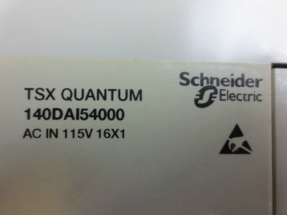 SCHNEIDER MODICON 140 DAI 540 00 TSX QUANTUM 115VAC INPUT MODULE