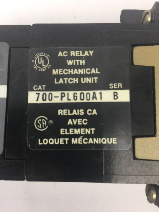 ALLEN BRADLEY 700-PL600A1 SER B RELAY 700-P400A1 SER A 700-PLL20A1 SER B PL236
