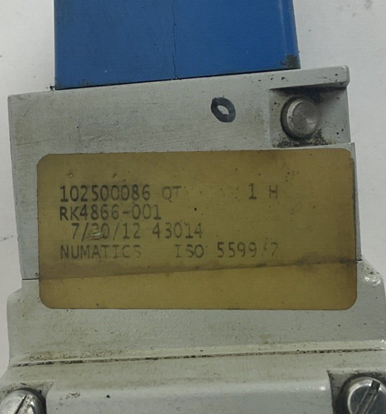 NUMATICS 150 PSIG-AIR SOLENOID VALVE ISO5599/2 I34BB600MP00061