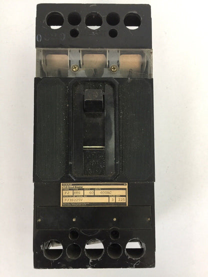 ITE SIEMENS FJ3S225V CIRCUIT BREAKER 600VAC 225AMP 3POLE