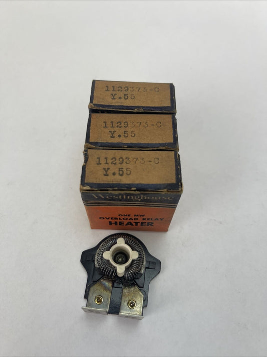 WESTINGHOUSE Y.55 1129373-C HEATER (LOT OF 3)