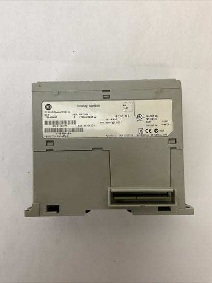 ALLEN BRADLEY 1768-M04SE SER A FW 15.37 COMPACT LOGIX MOTION MODULE 969mA@5.2VDC