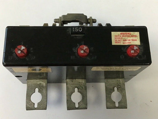 WESTINGHOUSE HKA3150T TRIP UNIT 150A 3POLE HKA-FRAME