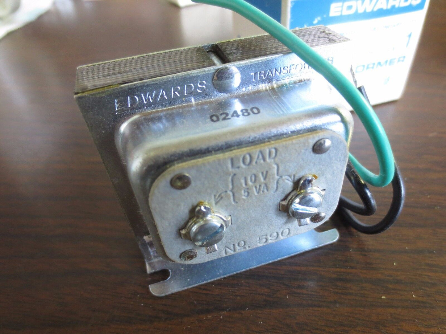 EDWARDS 590 TRANSFORMER - 120V, 50/60Hz, 10V, 5VA for CLASS 2 - NEW SURPLUS