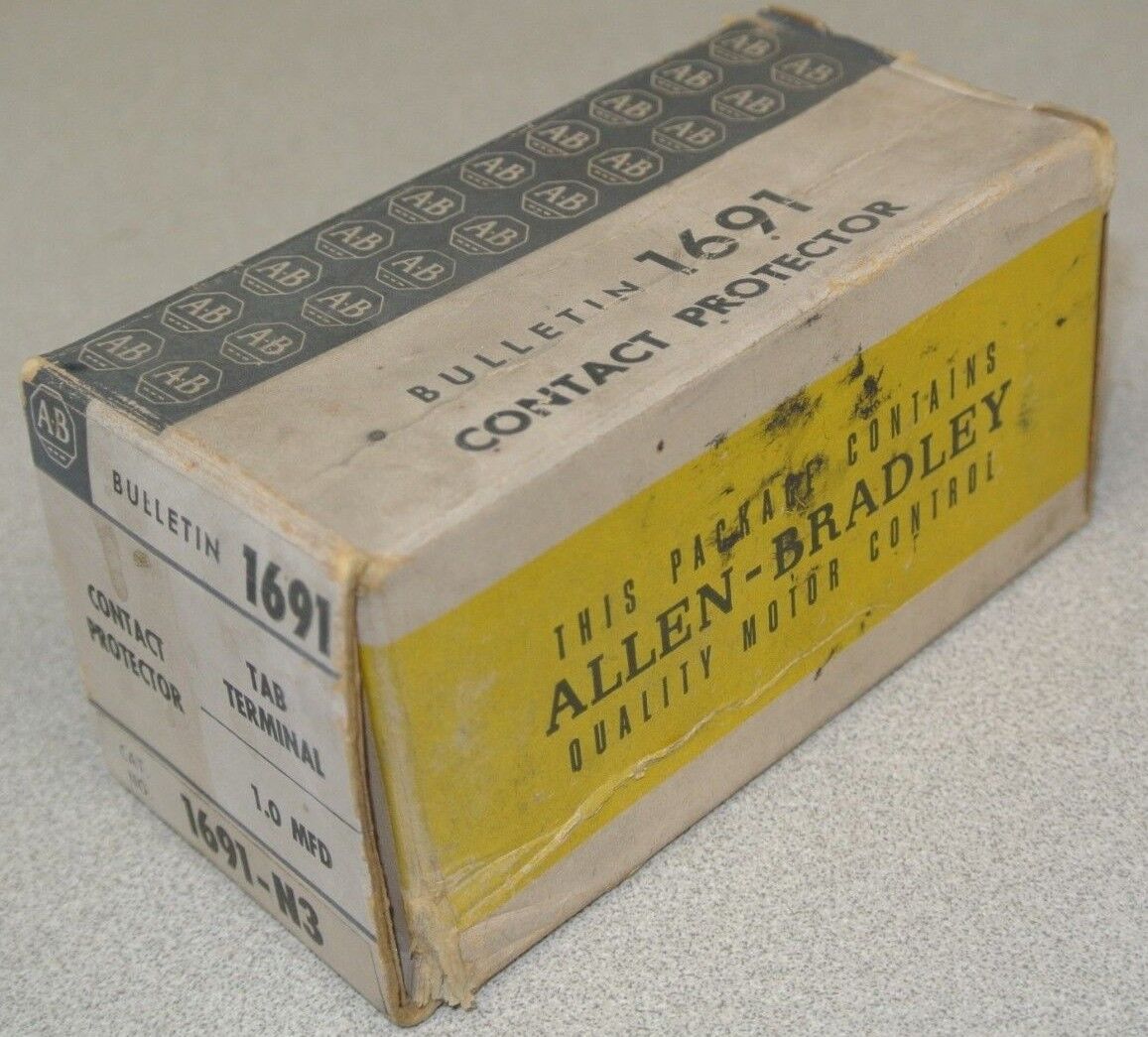 ALLEN-BRADLEY 1691-N3 CONTACT PROTECTOR / SURGE SUPPRESSOR 1.0 mfd / NEW SURPLUS