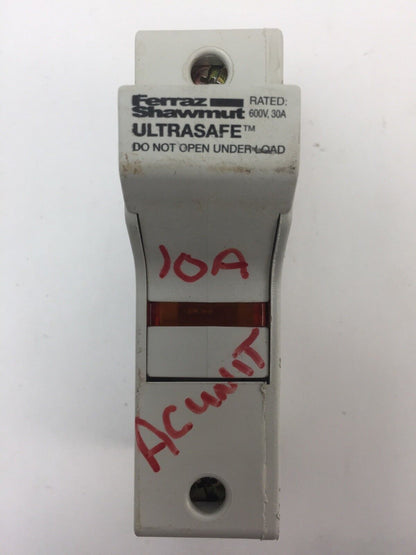 FERRAZ SHAWMUT US3J1I ULTRASAFE FUSE HOLDER 600V 30A