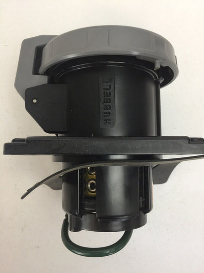 HUBBELL 5100R5W PIN & SLEEVE WATERTIGHT RECEPTACLE 100A 347/600VAC 4 POLE 5 WIRE