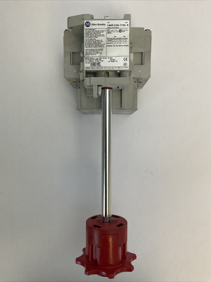 ALLEN BRADLEY 194R-C30-1753 DISCONNECT SWITCH 3PH 600VAC 20HP 250VDC 5HP 194R-N2