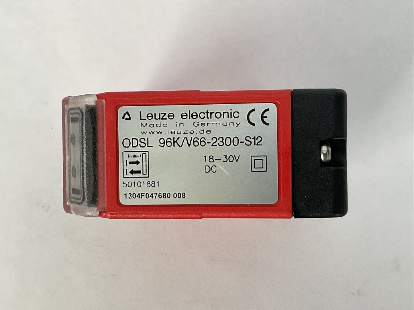 LEUZE ELECTRONIC ODSL 96K/V66-2300-S12 OPTICAL DISTANCE SENSOR 18-30VDC