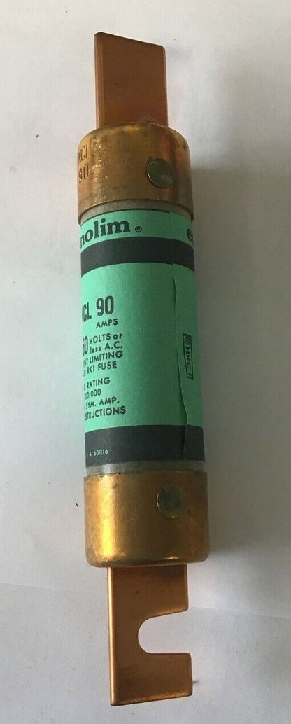 ECONOMY NCLR 90 ECONOLIM CURRENT LIMITING FUSE RK1 90A 250V NCLR 90***LOTOF5***