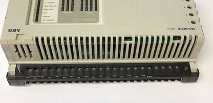 AEG 110 CPU 311 01 MODICON MICRO CPU 115VAC