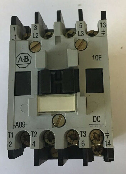 ALLEN BRADLEY 100-A09NZ*3 CONTACTOR SER.B 9A 600VAC ***LOTOF2***