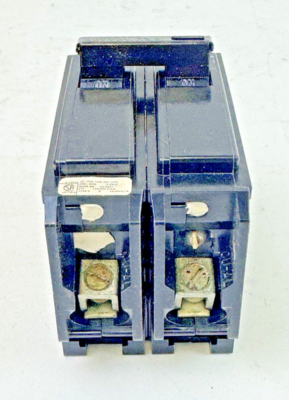 GTE SYLVANIA *BOX OF 3*-C-215- 2 POLE, 15 A, 240 VAC LC LINE CIRCUIT BREAKER