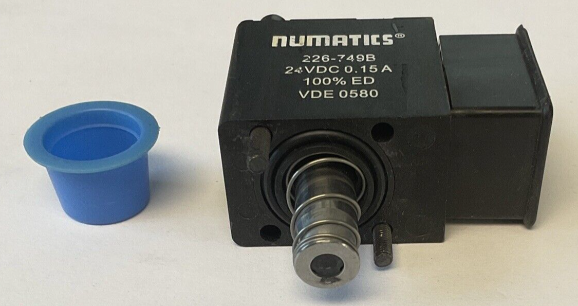 NUMATICS 226-749B SOLENOID COIL 24VDC 0.15A