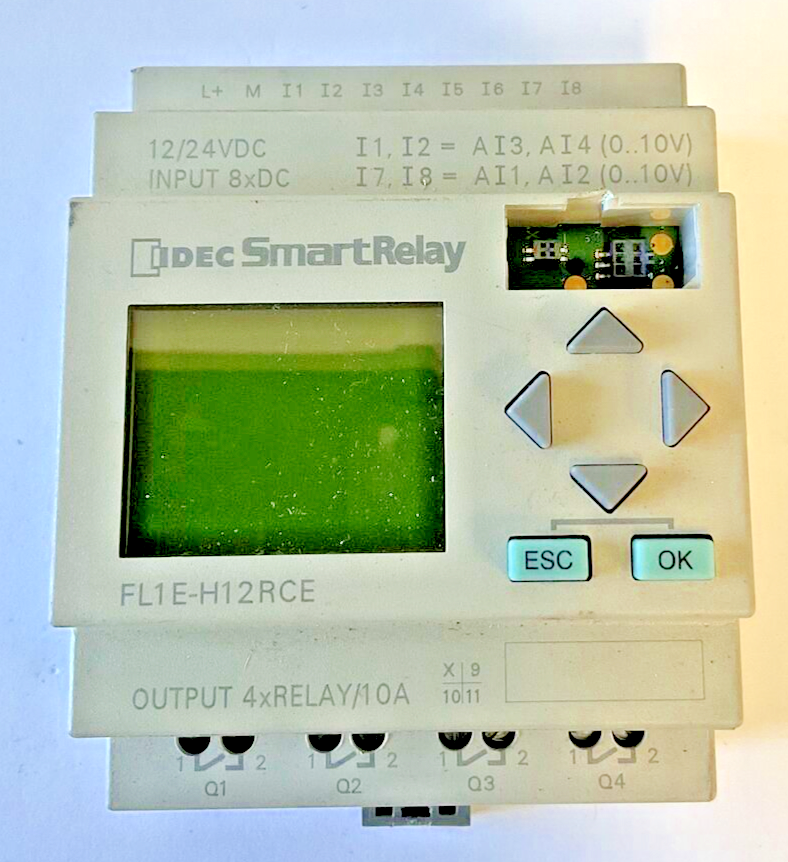 IDEC FL1E-H12RCE SMART RELAY 12/24VDC 10A