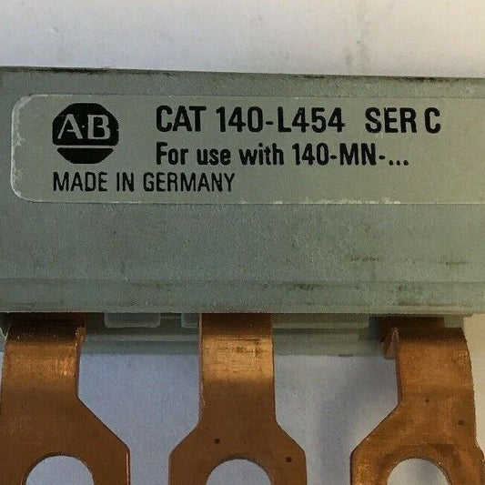 ALLEN BRADLEY 140-L454 SER.C COMMONING LINKS 65AMP 600VAC