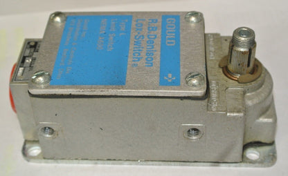 R.B. DENISON L100WDL-2M LIMIT SWITCH 600V MAX GOULD / TELEMECANIQUE NEW SURPLUS