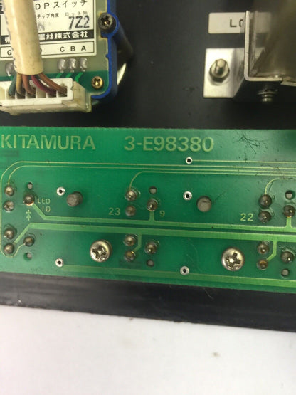 KITAMURA H400 OPERATORS PANEL 3-E98374 3-E98379 A860-0202T001