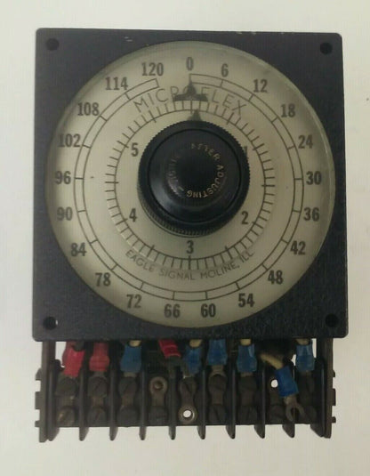 EAGLE SIGNAL HA42A6 MICROFLEX TIMER MODEL 2K62, 15A, 115V 60HZ, 120 SECOND