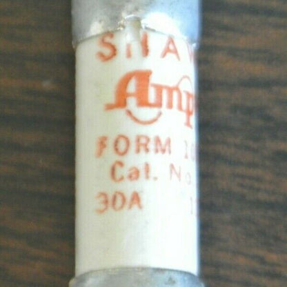 BOX of 10 / SHAWMUT A13X30 AMP-TRAP® FUSE / 30A / 130V / NEW SURPLUS