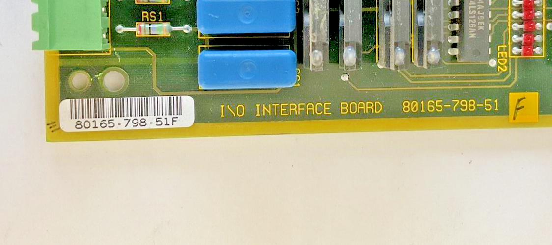 ALLEN BRADLEY 80165-798-51 F I/O INTERFACE BOARD