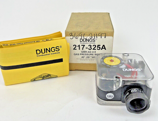 DUNGS - 217-325A - GAS PRESSURE SWITCH - A2-4-8 - NOW MODEL 266926