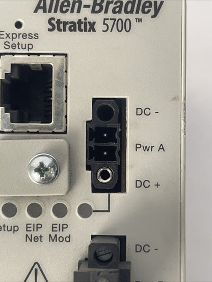 ALLEN BRADLEY 1783-BMS10CA SER A DIR/VER 10000233491/05 STRATIX 5700 ETHERNET