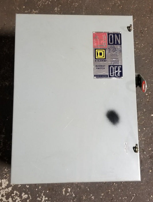 SQUARE D PS4620G TYPE PS 3PH 4W 600 VOLT 200 AMP 200kA@480 VOLT BUS PLUG