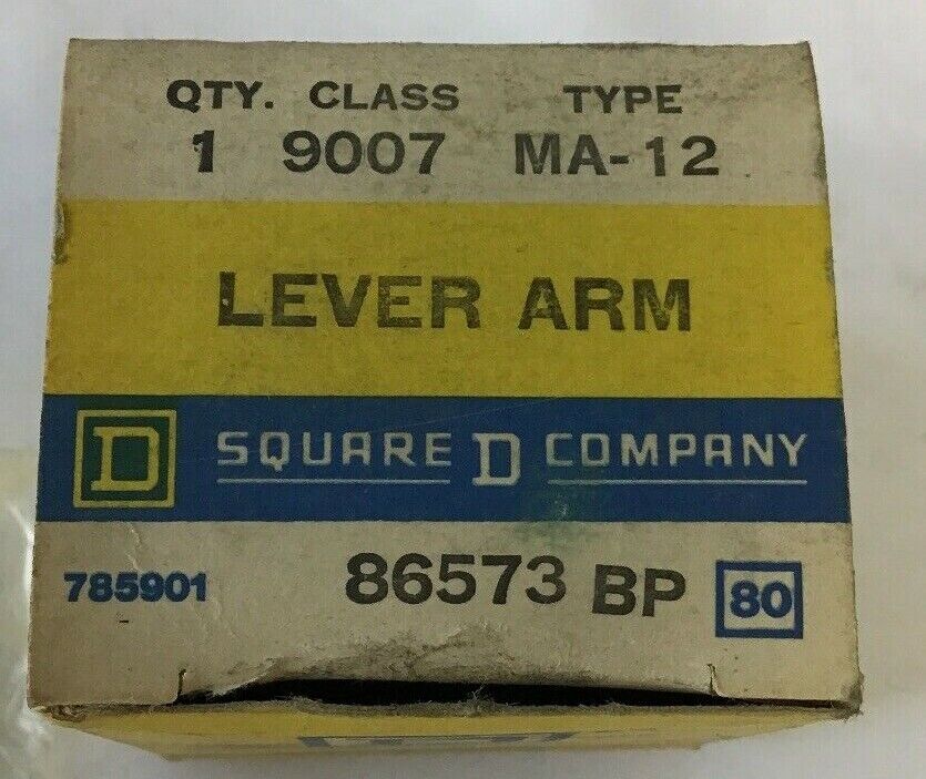 SQUARE D CLASS 9007 TYPE MA-12 LEVER ARM