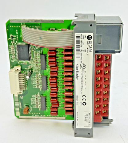 ALLEN-BRADLEY - 1746-IA16 SER. D - SLC 500 INPUT MODULE 85-132 VAC *NO DOOR