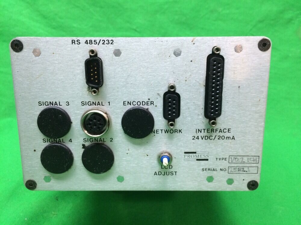 Promess PPM Type V0.2 Panel Metering LCD Monitor 8500300102